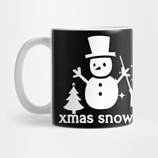 xmas snowman Mug